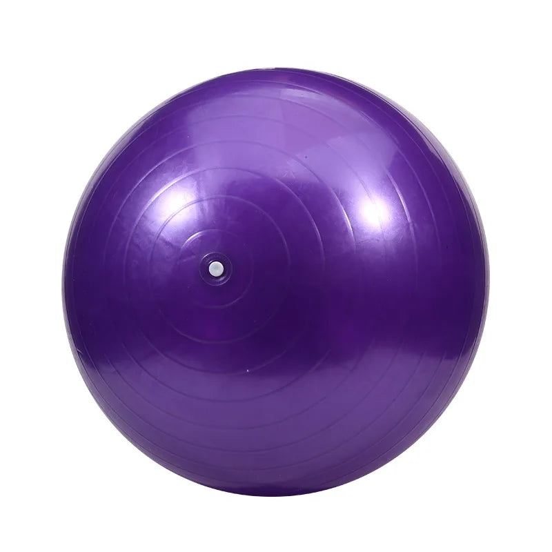 Anti-Burst Yoga & Pilates Exercise Ball – Balance, Massage, and Fitness Training