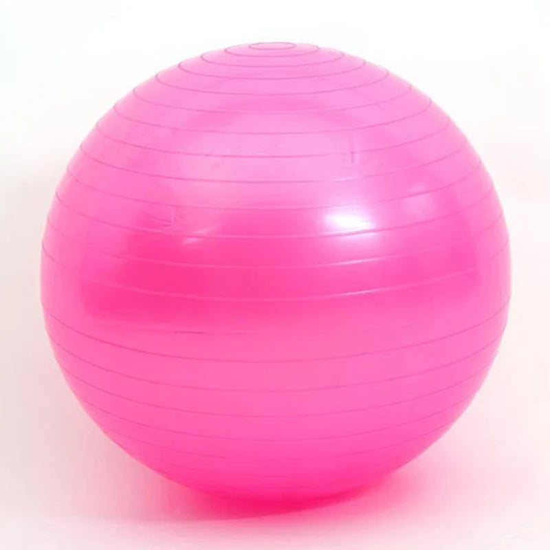 Anti-Burst Yoga & Pilates Exercise Ball – Balance, Massage, and Fitness Training