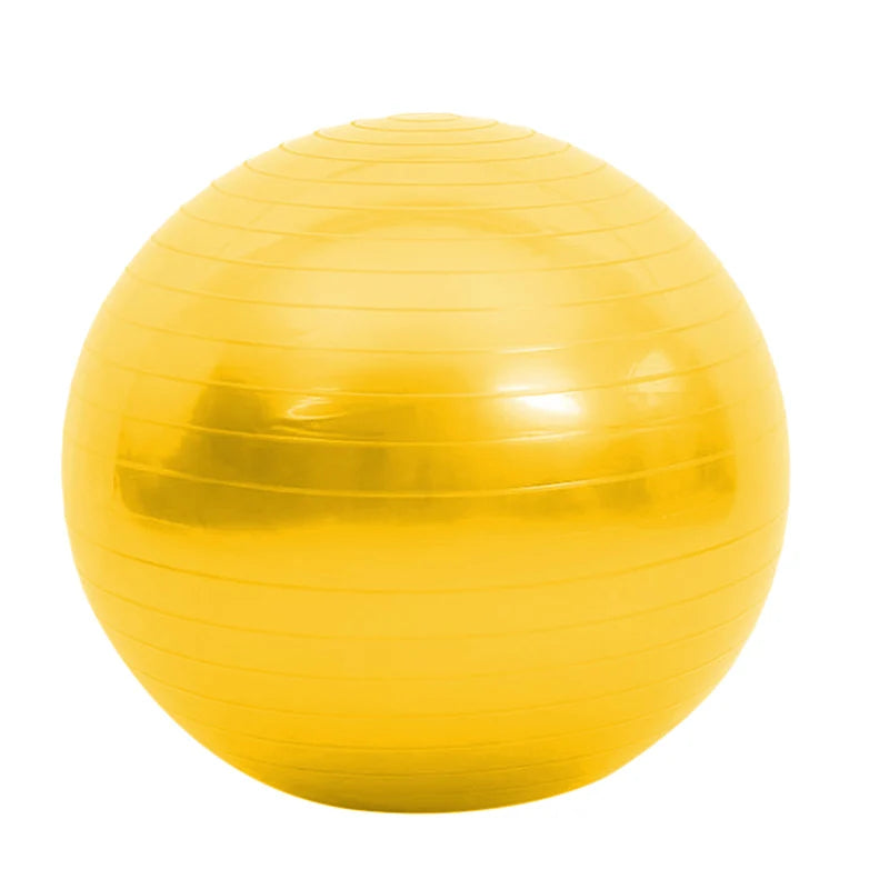 Anti-Burst Yoga & Pilates Exercise Ball – Balance, Massage, and Fitness Training