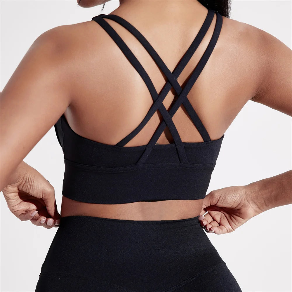 sport cross-back Bra