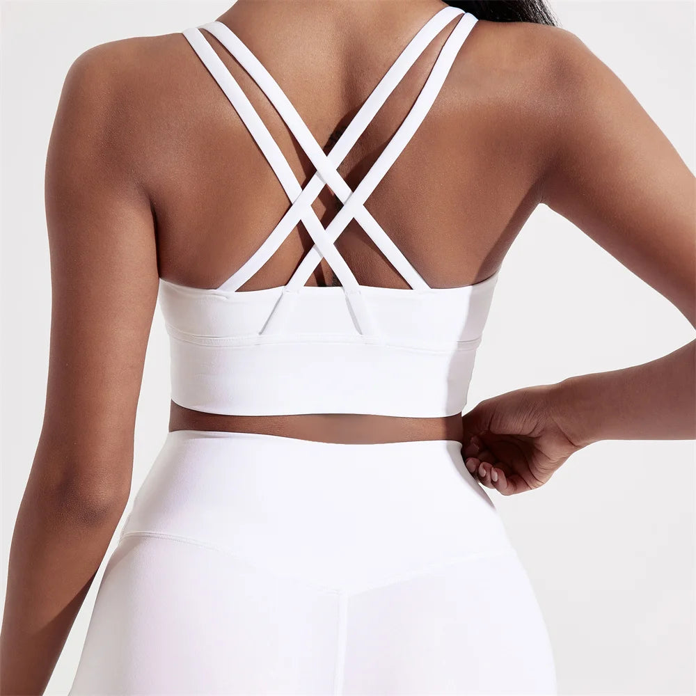 sport cross-back Bra