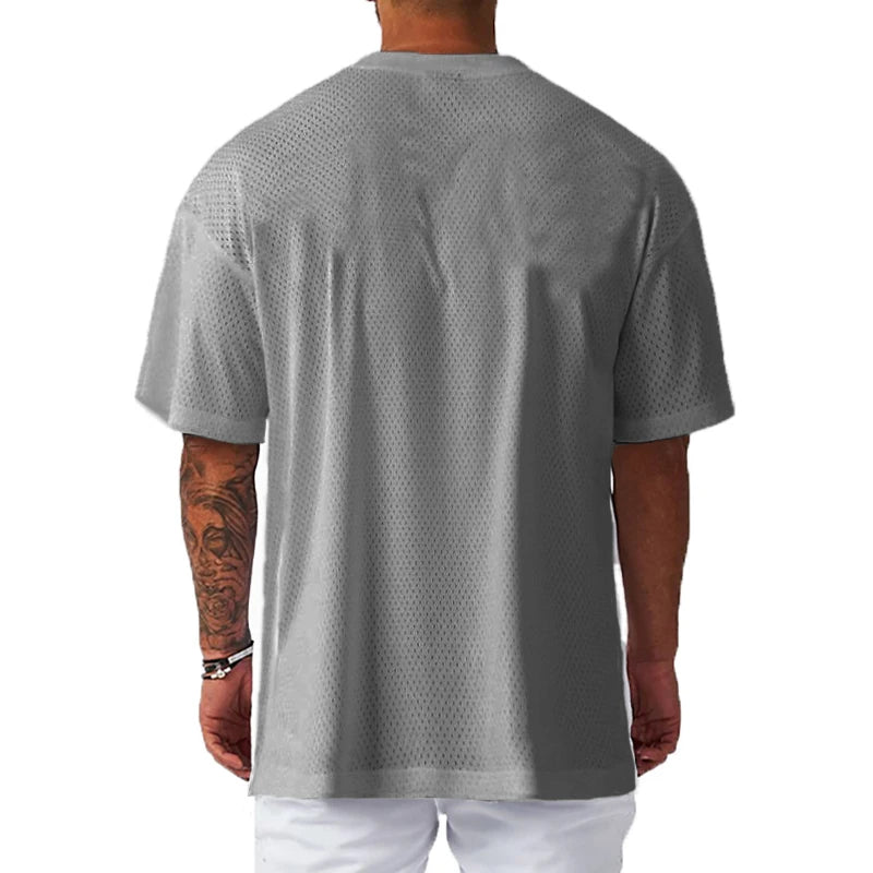 oversized gym t-shirts (back side)