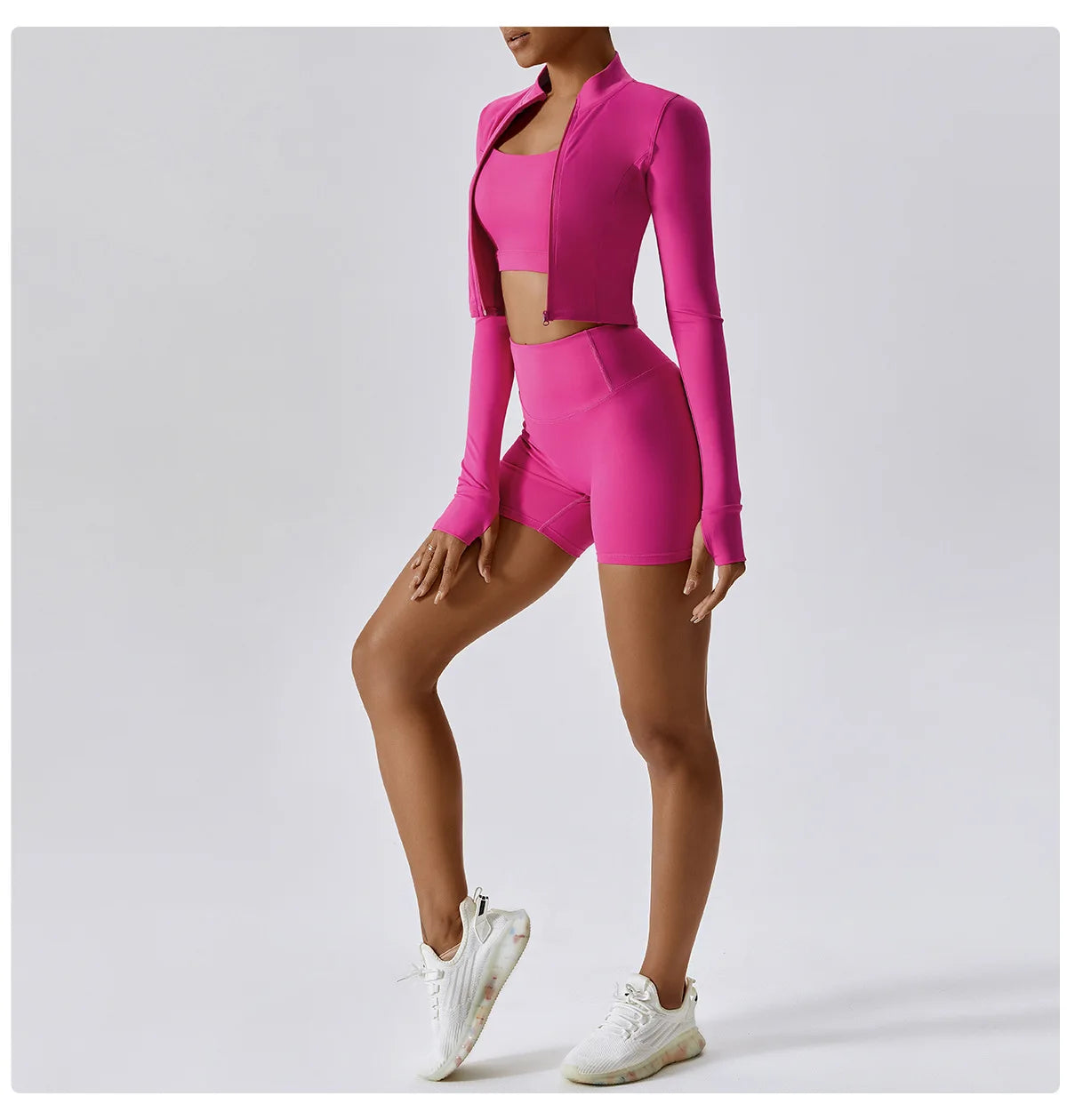 Yoga Top, Gym Leggings, Sports Bra