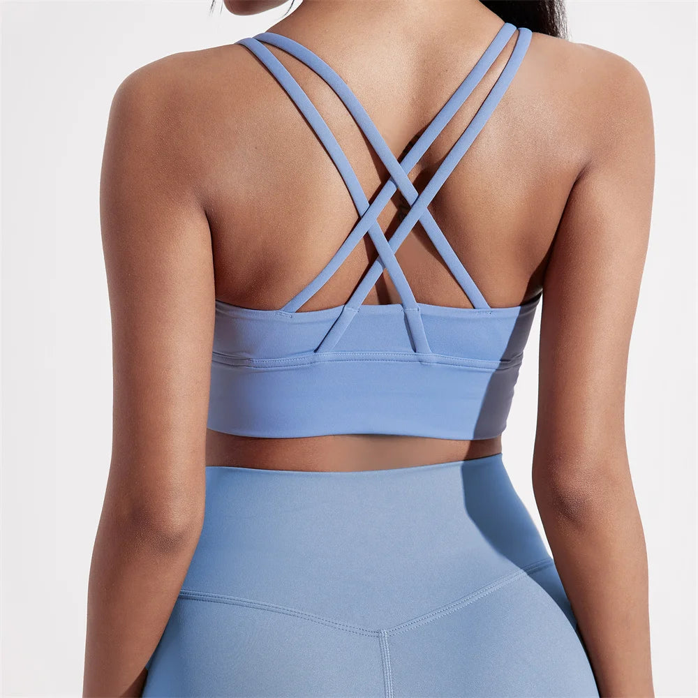 sport cross-back Bra