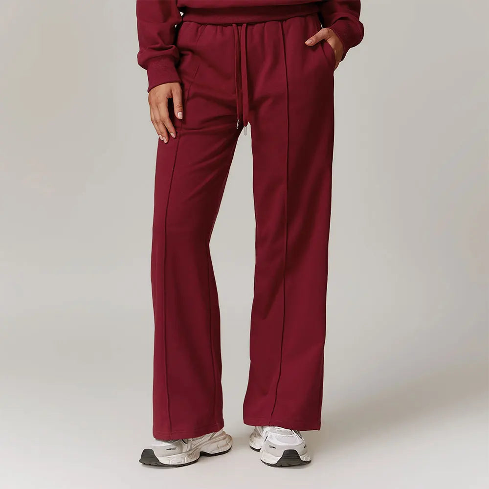 High Waist Loose Fit Sports Sweatpants