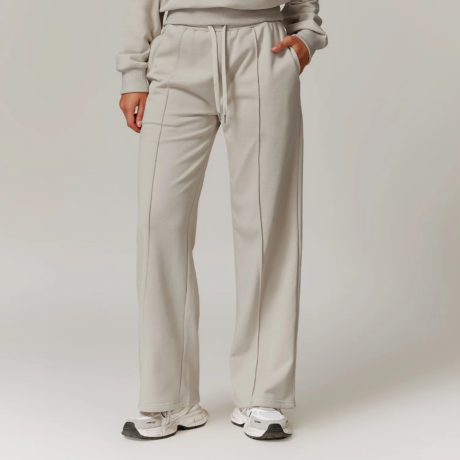 High Waist Loose Fit Sports Sweatpants