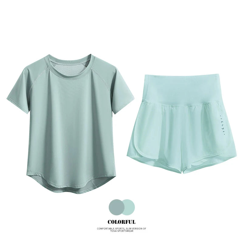 Female 2 Piece Sportswear Outfits