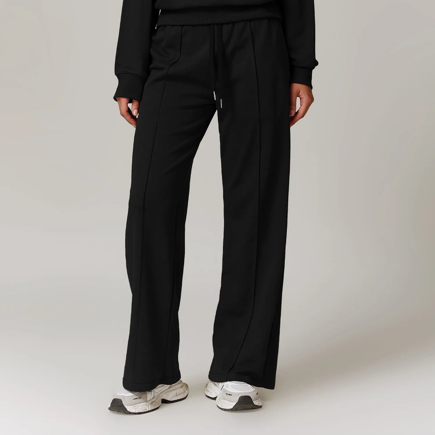 High Waist Loose Fit Sports Sweatpants