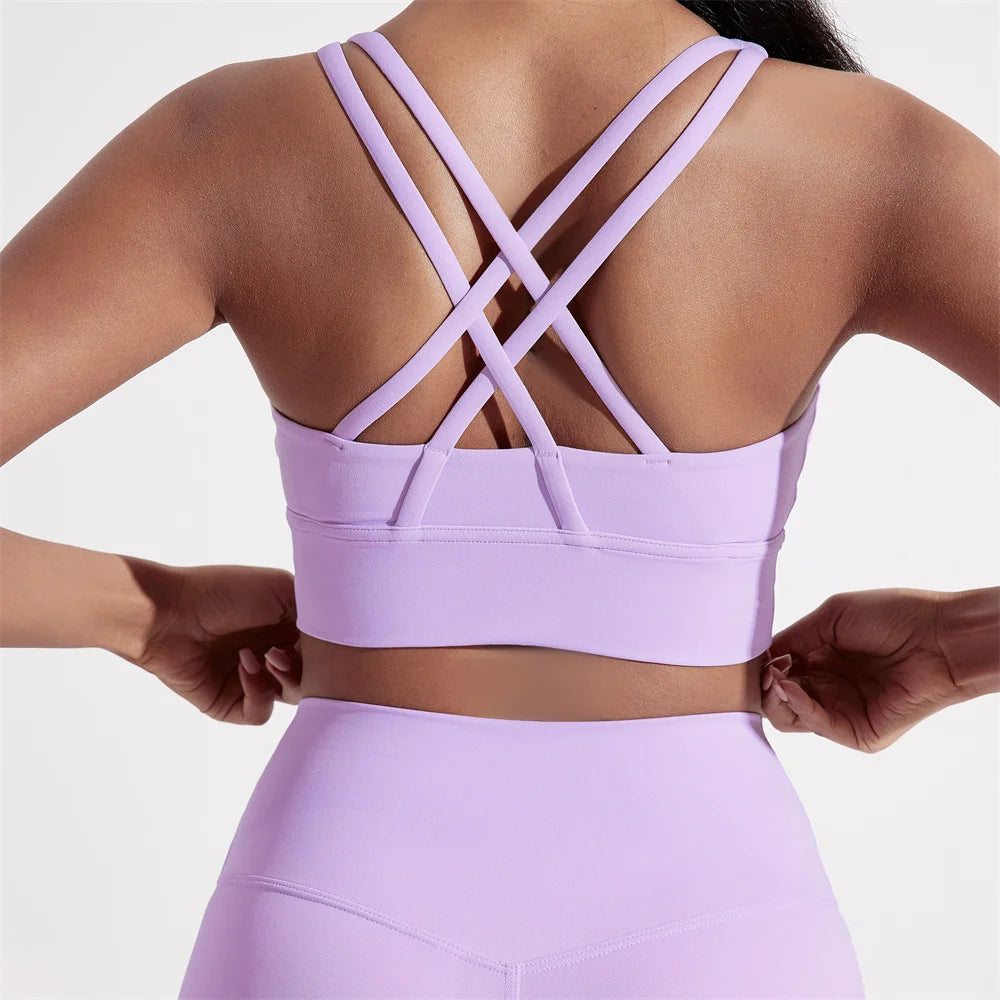 sport cross-back Bra