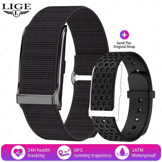 LIGE 2025 Smart Band – Fitness & Health Tracker for Men & Women