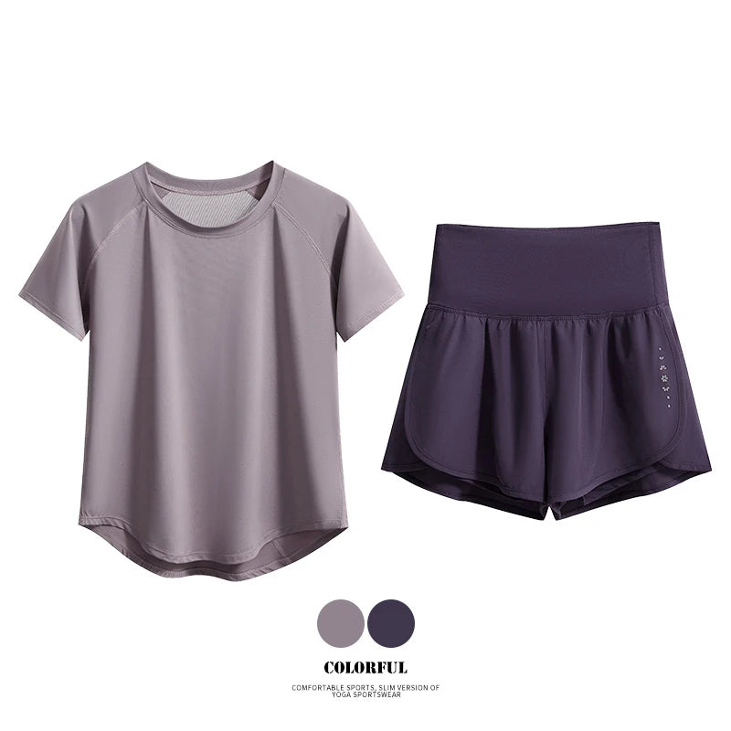 Female 2 Piece Sportswear Outfits