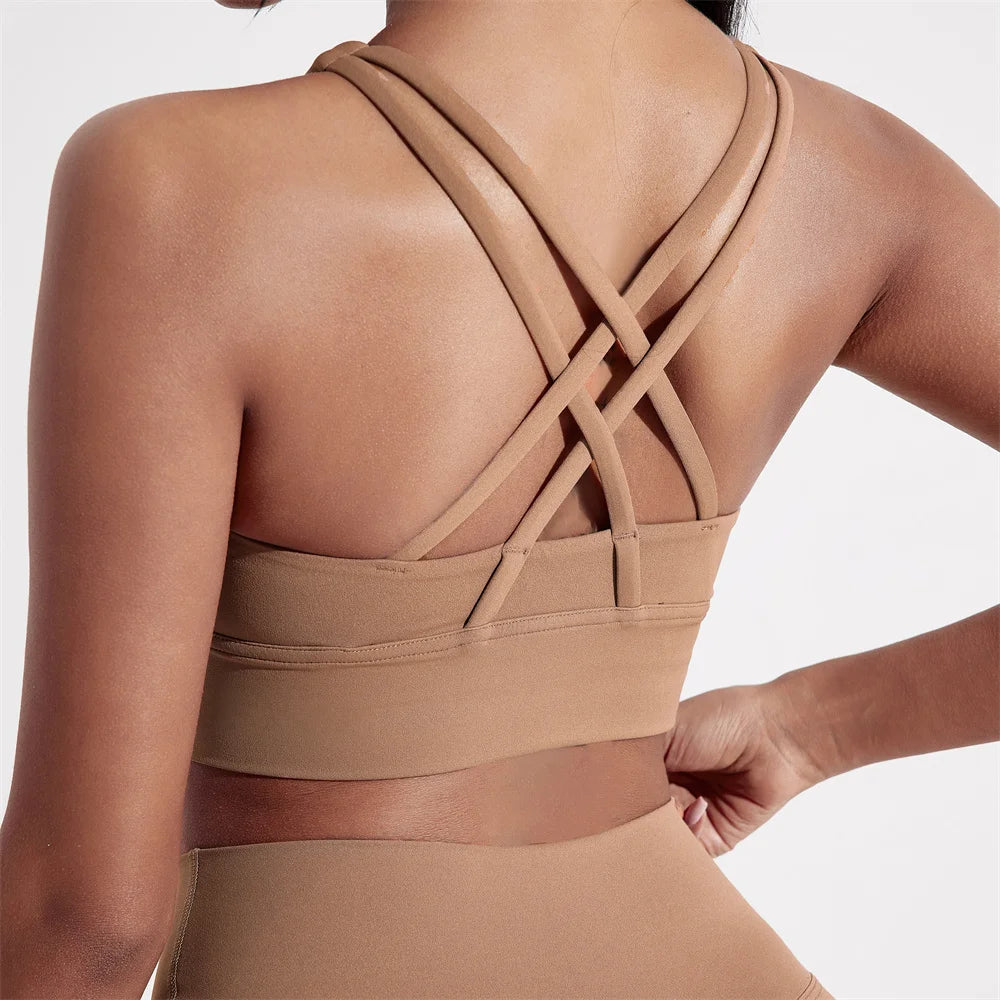 sport cross-back Bra