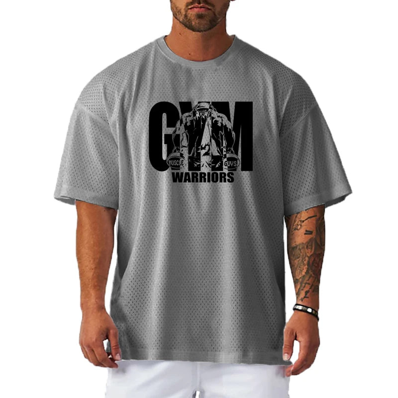 oversized gym t-shirts(front side)