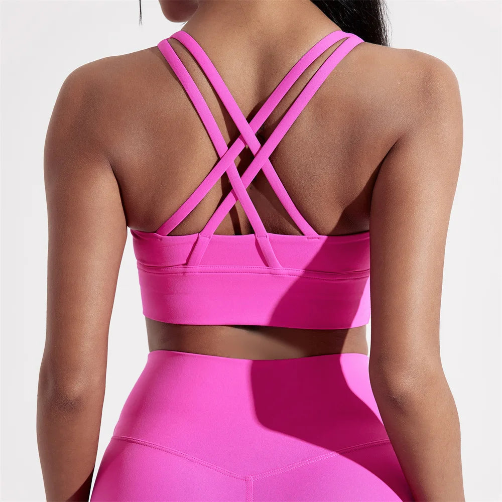 sport cross-back Bra