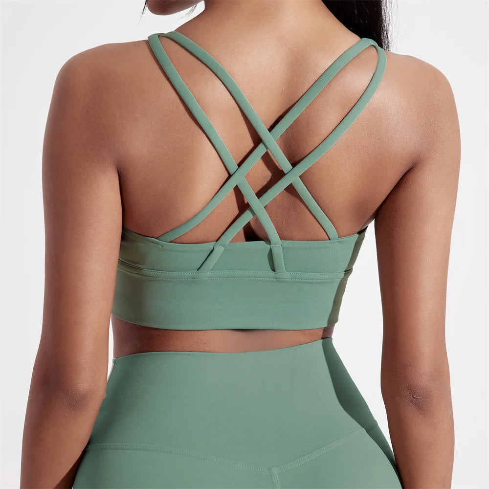 sport cross-back Bra