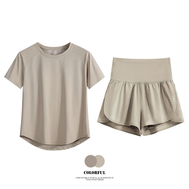 Female 2 Piece Sportswear Outfits