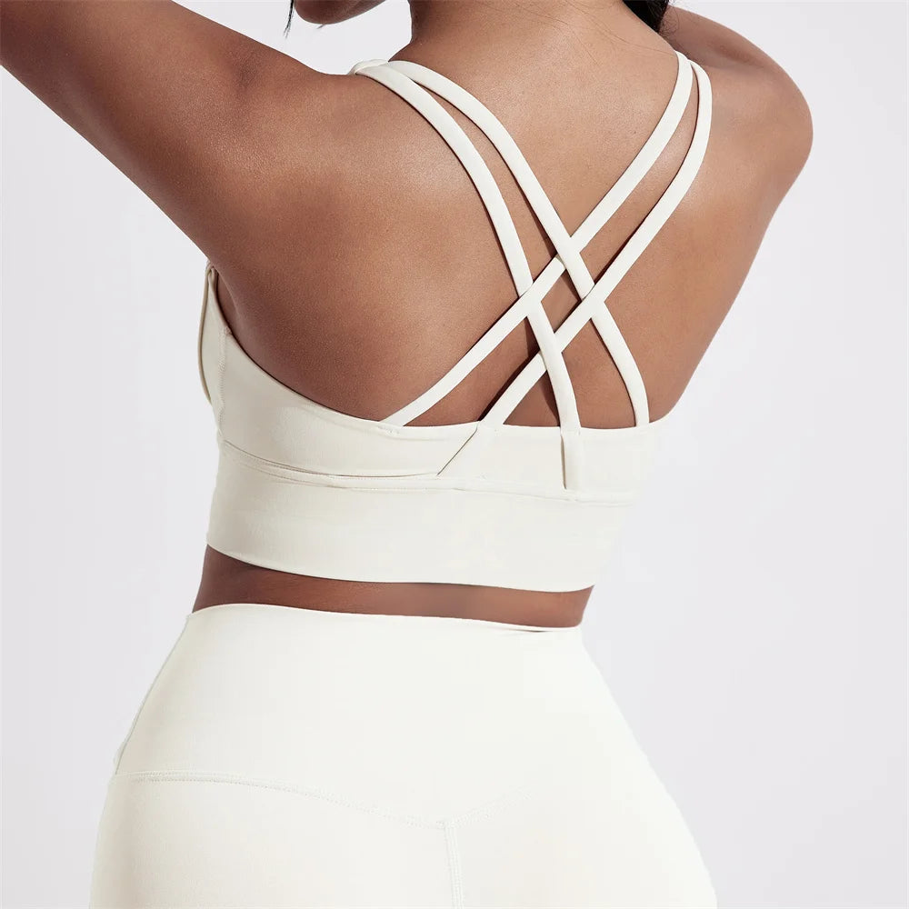 sport cross-back Bra