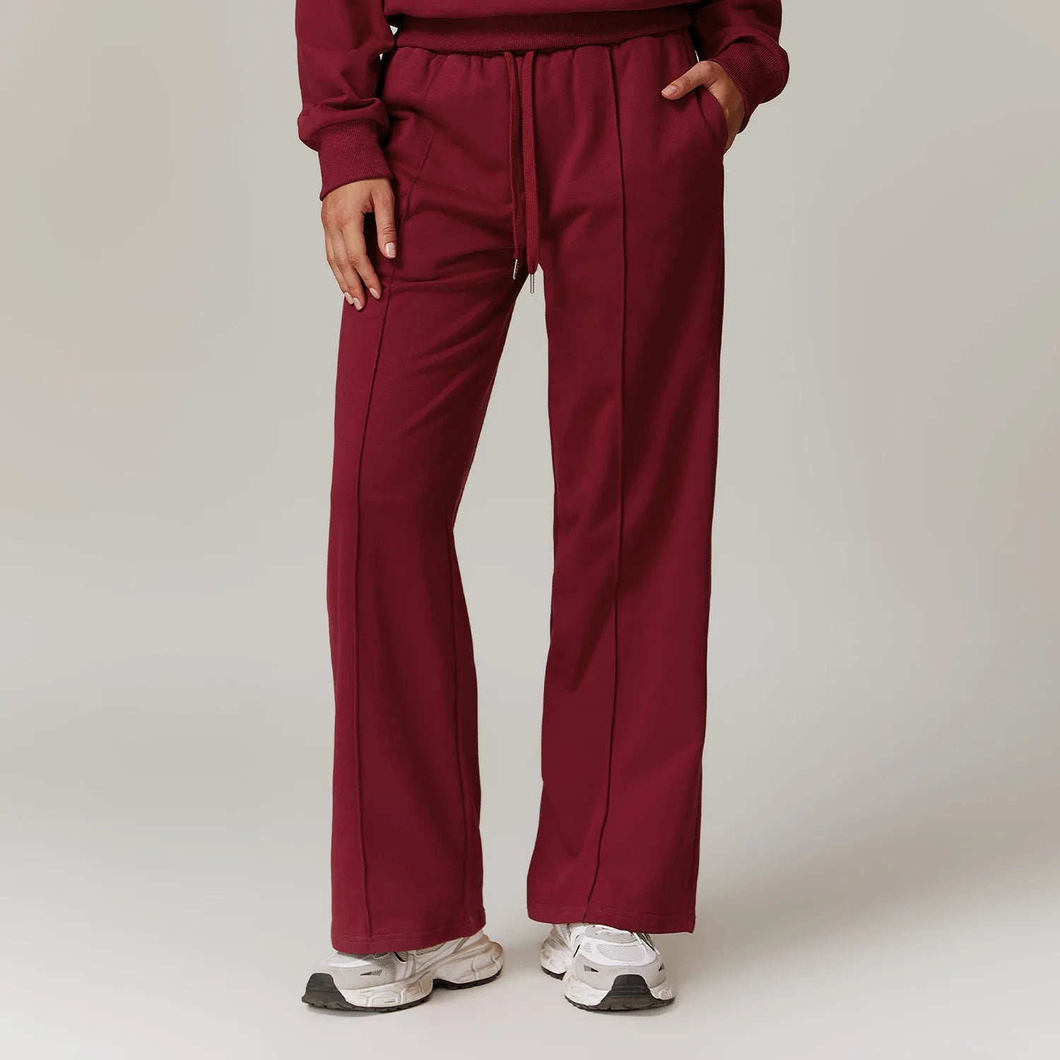 High Waist Loose Fit Sports Sweatpants