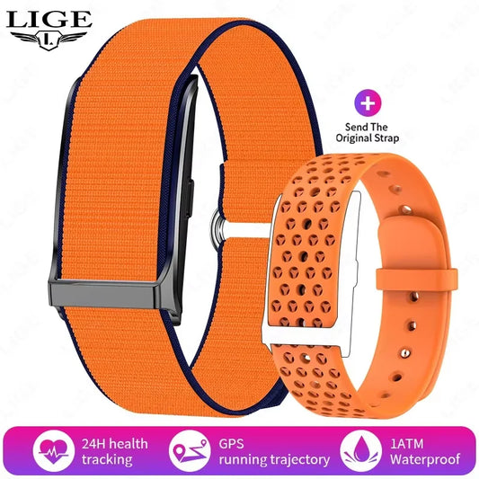 LIGE 2025 Smart Band – Fitness & Health Tracker for Men & Women